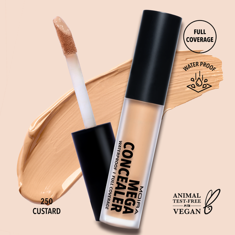 Load image into Gallery viewer, MOIRA MWC250 Mega Concealer - CUSTARD (3pc Bundle, $5 each)
