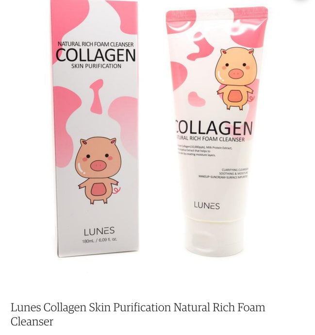 Lunes Collegen  Foam Cleanser (6pcs bulk, $4.50 each )