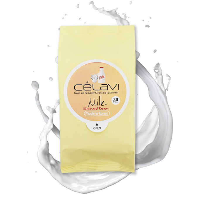 Celavi Milk Wipes 08 (6pc BULK $1 each)