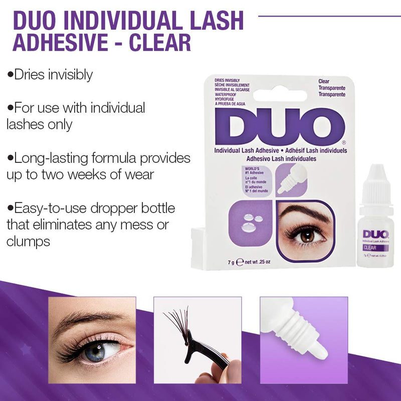 Load image into Gallery viewer, Duo Individual lash glue- White/Clear (4pc pack)
