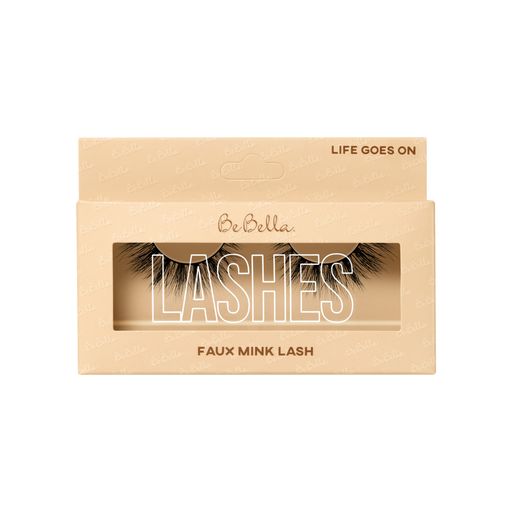 Eyes- Bebella Faux Mink Lash- LIFE GOES ON (12pcs)