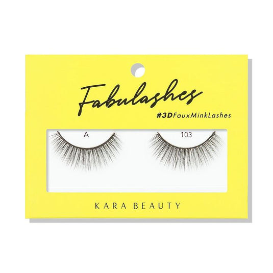 Faux Mink Eyelash A103 (12pc Bulk)