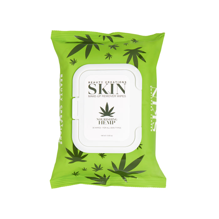 Load image into Gallery viewer, Beauty Creations Skin Makeup Remover Wipes HEMP (6pc bundle, $1 each)
