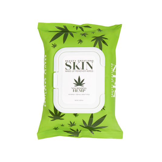 Beauty Creations Skin Makeup Remover Wipes HEMP (6pc bundle, $1 each)