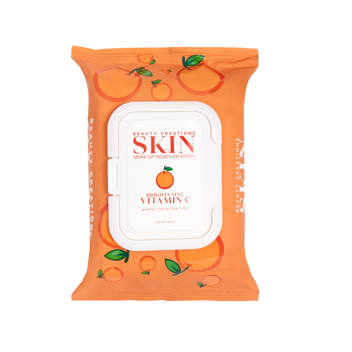 Load image into Gallery viewer, Beauty Creations Skin Makeup Remover Wipes VITAMIN C (6pc bundle, $1 each)
