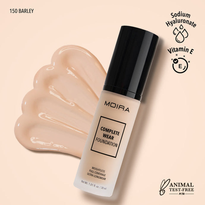 MOIRA CWF150 Complete Wear Foundation - BARELY (3pc Bundle, $10 each)