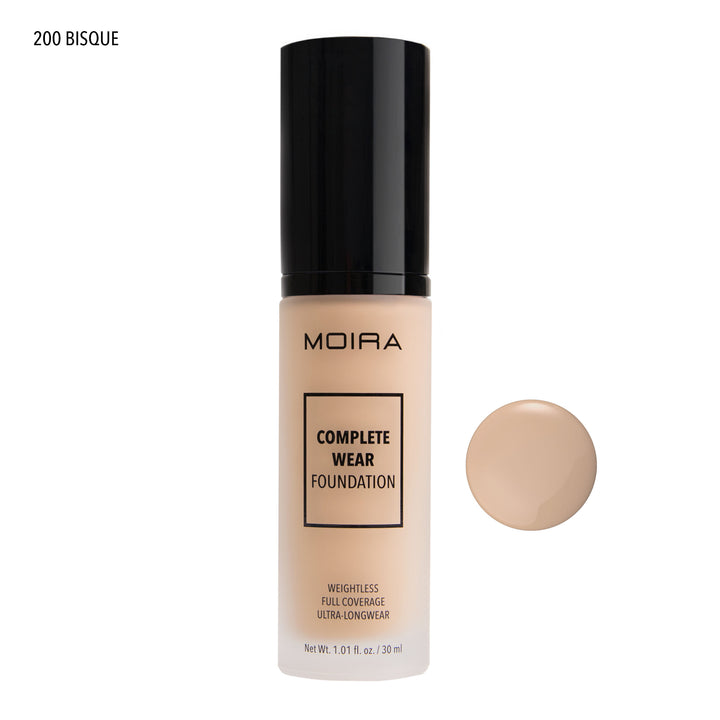 Load image into Gallery viewer, MOIRA CWF200 Complete Wear Foundation - BISQUE (3pc Bundle, $10 each)
