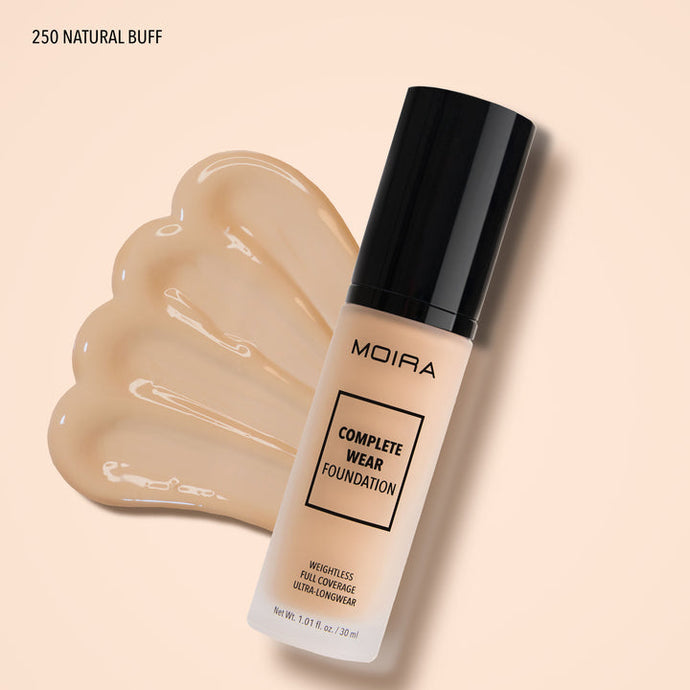 MOIRA CWF250 Complete Wear Foundation - NATURAL BUFF (3pc Bundle, $10 each)