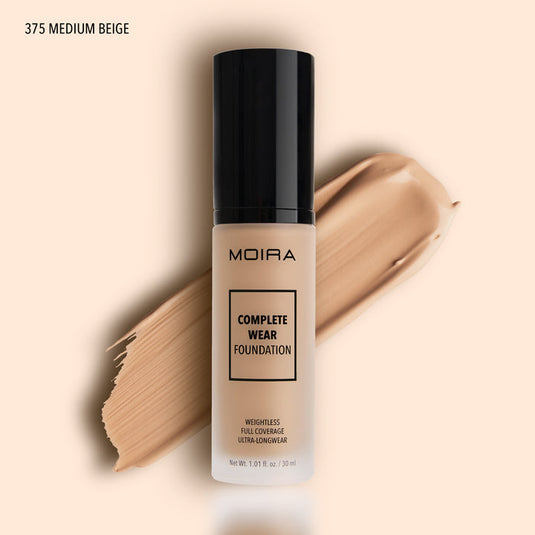 MOIRA CWF375 Complete Wear Foundation - MEDIUM BEIGE (3pc Bundle, $10 each)