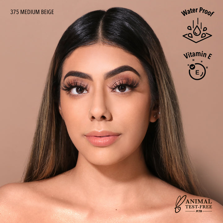 Load image into Gallery viewer, MOIRA CWF375 Complete Wear Foundation - MEDIUM BEIGE (3pc Bundle, $10 each)
