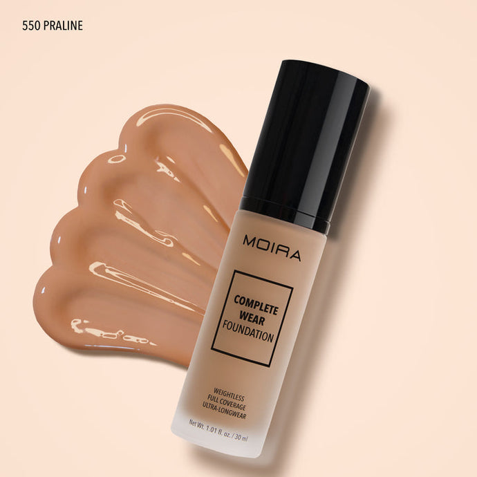 MOIRA CWF550 Complete Wear Foundation - PRALINE (3pc Bundle, $10 each)