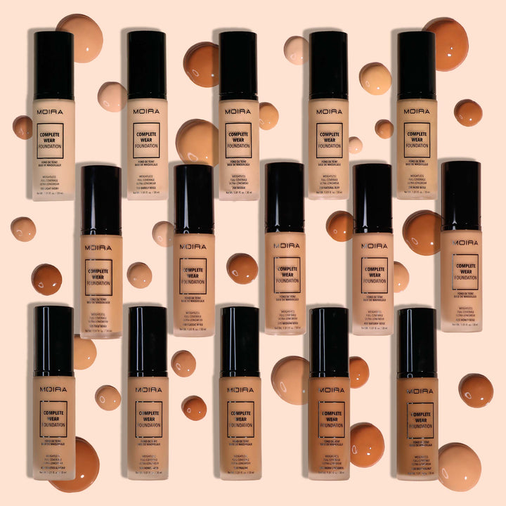 Load image into Gallery viewer, MOIRA CWF325 Complete Wear Foundation - TRUE BEIGE (3pc Bundle, $10 each)
