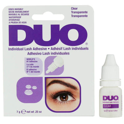 Duo Individual lash glue- White/Clear (4pc pack)