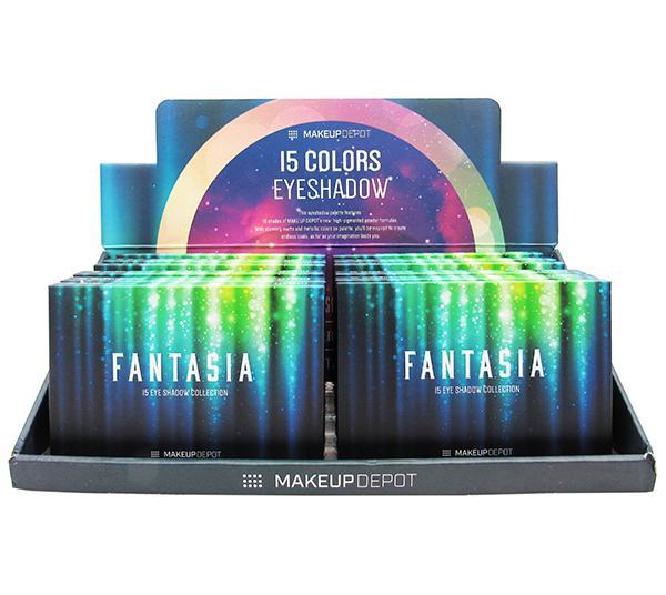 Load image into Gallery viewer, Fantasia eyeshadow palette (12pc display, $3.50 each)
