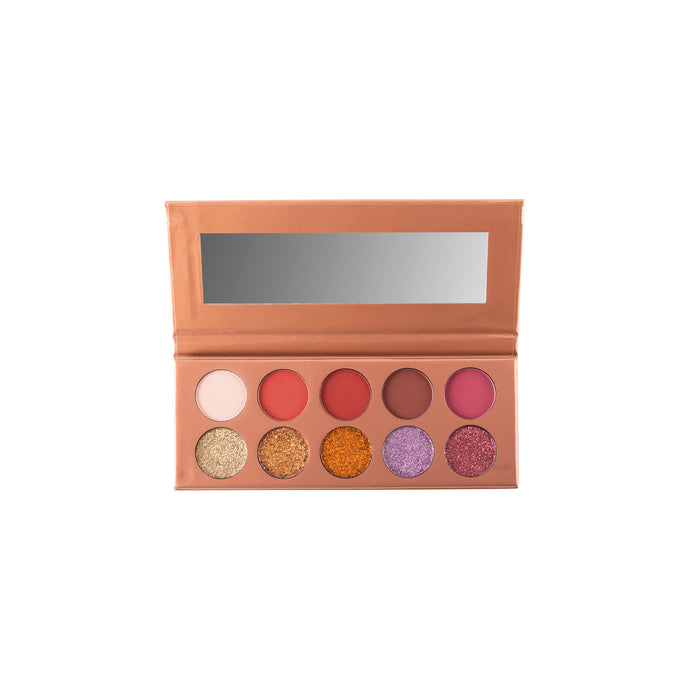 Rose Gold Glitter Eyeshadow palette (12pc display, $3.50 each)