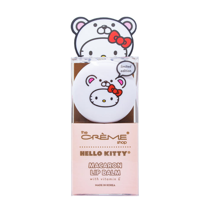 Load image into Gallery viewer, The Crème Shop Hello Kitty Macaron Lip Balm - White Chocolate 512 (6pc bundle,$4.50 each)
