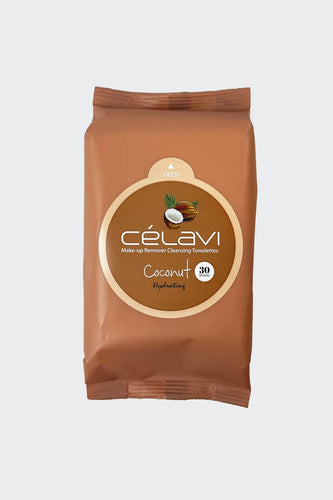 Celavi Coconut Wipes 15 (6pc BULK $1 each)