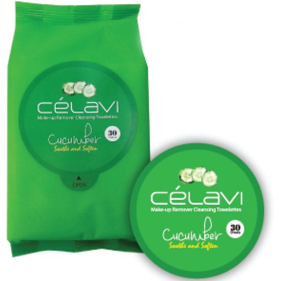 Load image into Gallery viewer, Celavi Cucumber Wipes 04 (6pc BULK $1 each)
