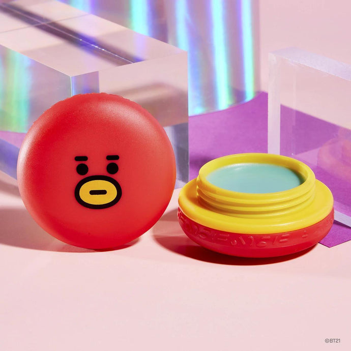 Lips- The Crème Shop | BT21: TATA Macaron Lip Balm - Watermelon 024 (4pc bundle, was $4.50 each, now $3.00 each)