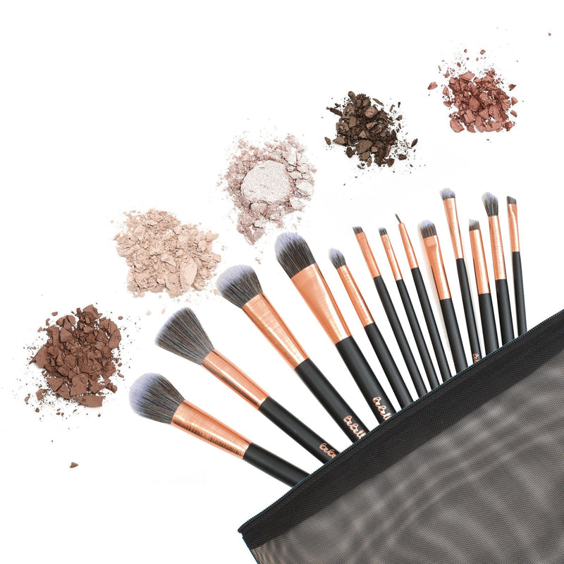 Load image into Gallery viewer, BeBella  13pc Rose Gold Bebella Dream Brush Set (3pc Bulk bundle $10 each)
