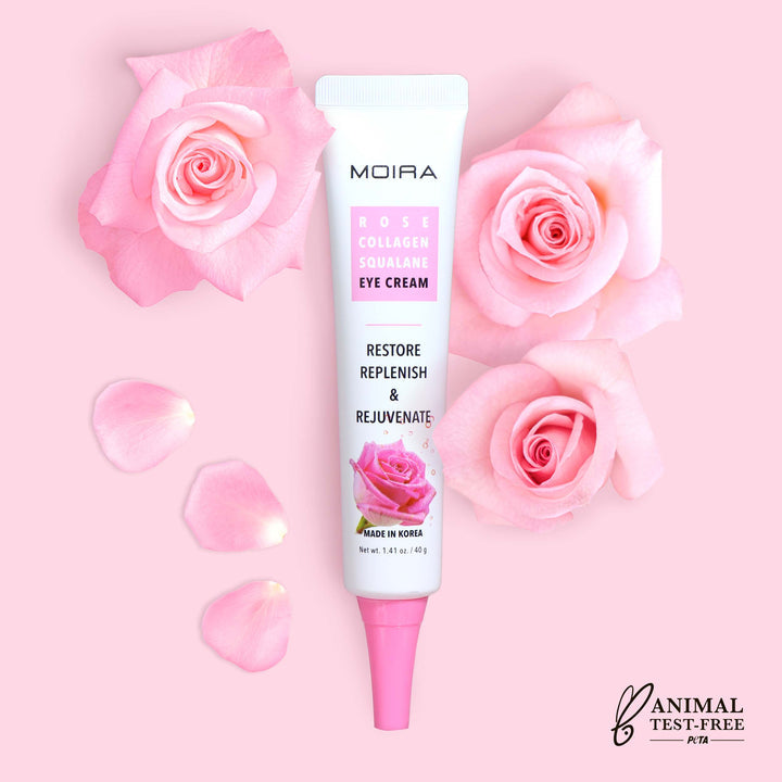 Load image into Gallery viewer, MOIRA RCE001 ROSE COLLAGEN SQUALANE EYE CREAM (3pcs bundle, $5 each)
