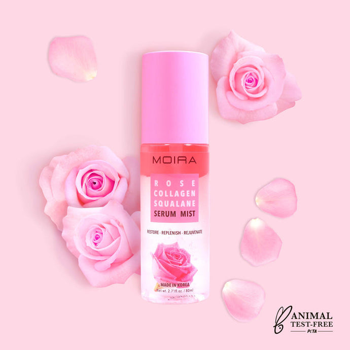 MOIRA RCM001 ROSE COLLAGEN SQUALANE SERUM MIST (3pcs bundle, $7.50 each)