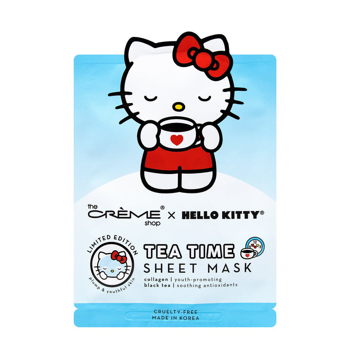 Load image into Gallery viewer, The Crème Shop x Hello Kitty Tea Time Sheet Mask CR-MA-HKTT (6pc bundle,$2.50 each)
