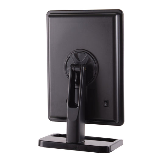 Black 20 LED Touch Small Mirror (6PC BULK PACK- $7.50 EACH)