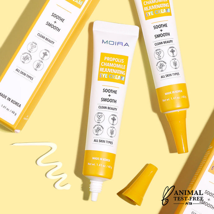 MOIRA UEC003 PROPOLIS CHAMOMILE REJUVENATING EYE CREAM (3pc bundle, $5 each)