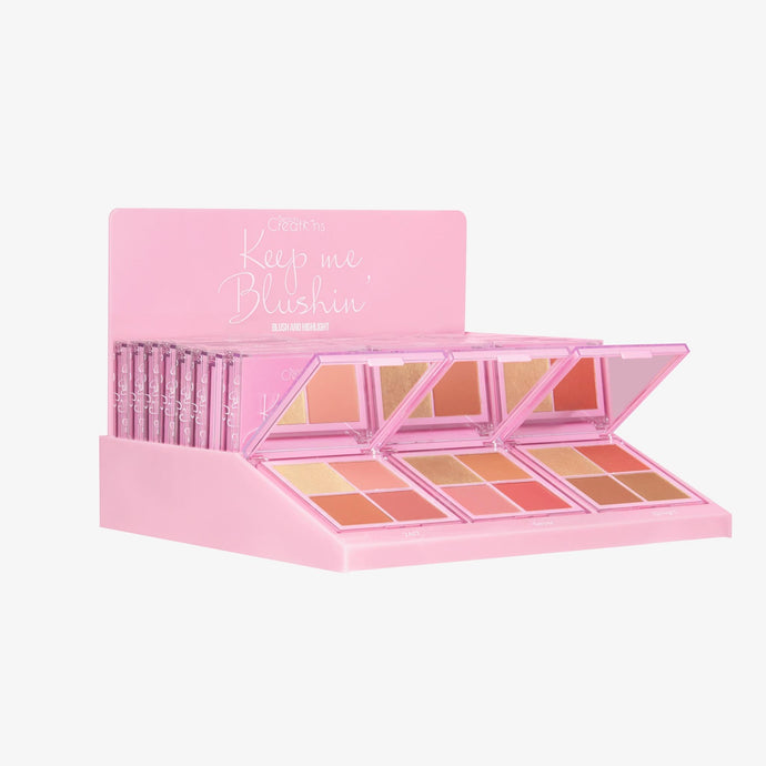 Beauty Creations Keep me Blushin Display (36pc + FREE testers, $6.50 each)