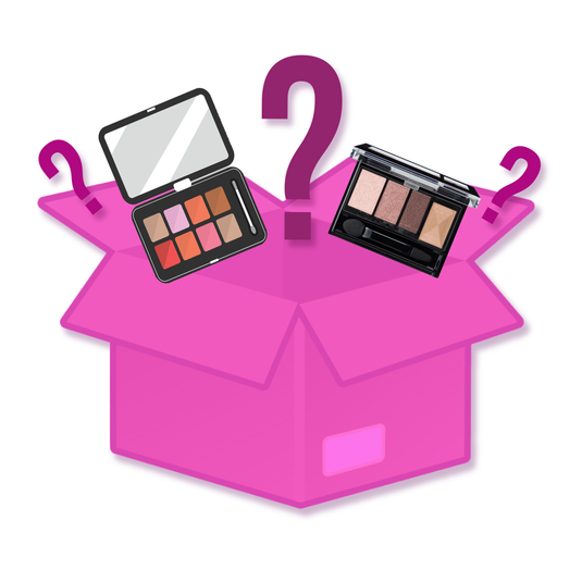 100 PIECE “ALL PALETTES” WHOLESALE COSMETICS MYSTERY BOX
