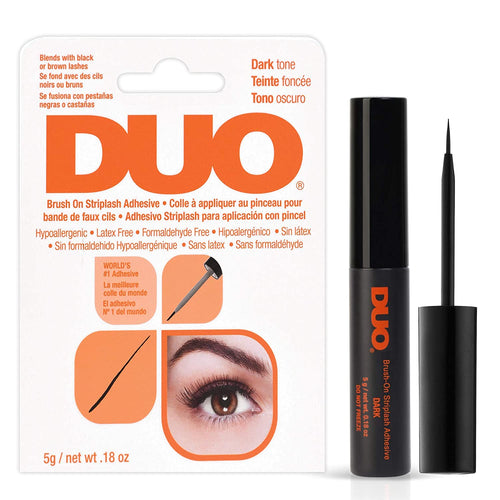 Duo brush on lash glue- Dark Tone (6pc pack) 56896