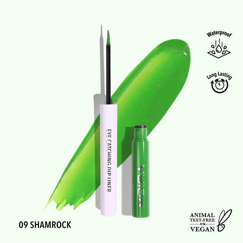 Load image into Gallery viewer, Eyes-MOIRA Eye Catching Dip Liner- Shamrock ECD009 (3pc bundle, $3 each)
