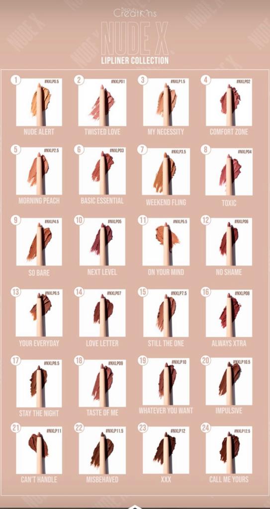 Load image into Gallery viewer, Lips-Beauty Creations Nude X Lip Liner- NXLP03 Basic Essential (12pc Bundle, $2 each)
