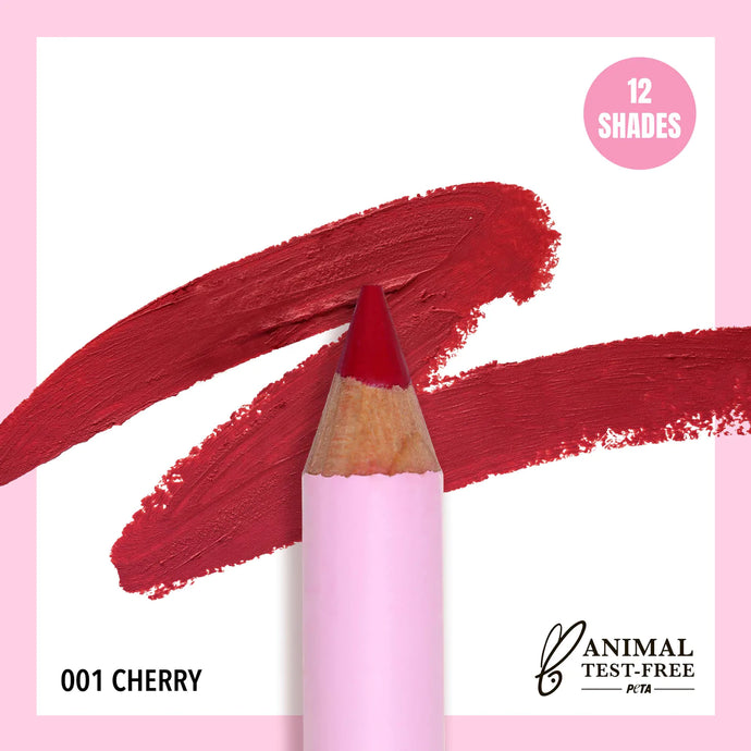 MOIRA FLL001 Flirty Lip Pencil - CHERRY (6pc bundle, $2 each)