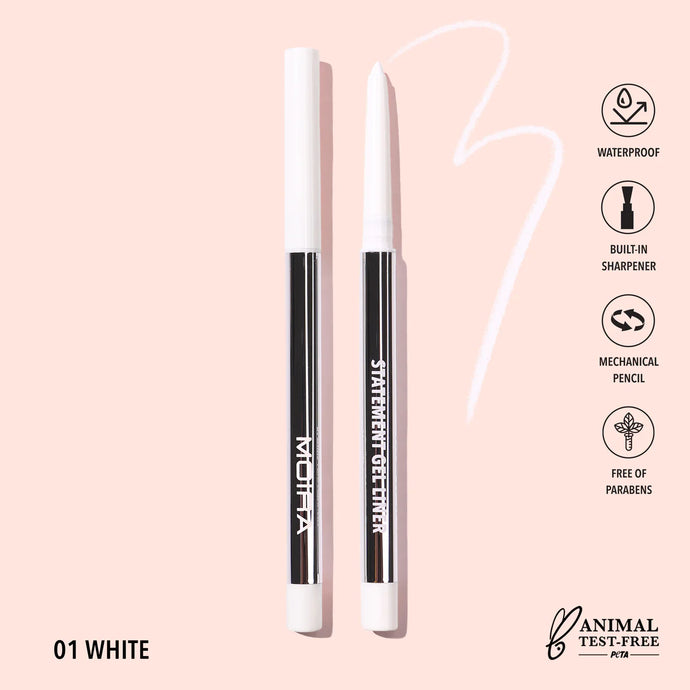 Eyes- Statement Gel Liner - White STL001 (3pc bundle, $2.50 each)