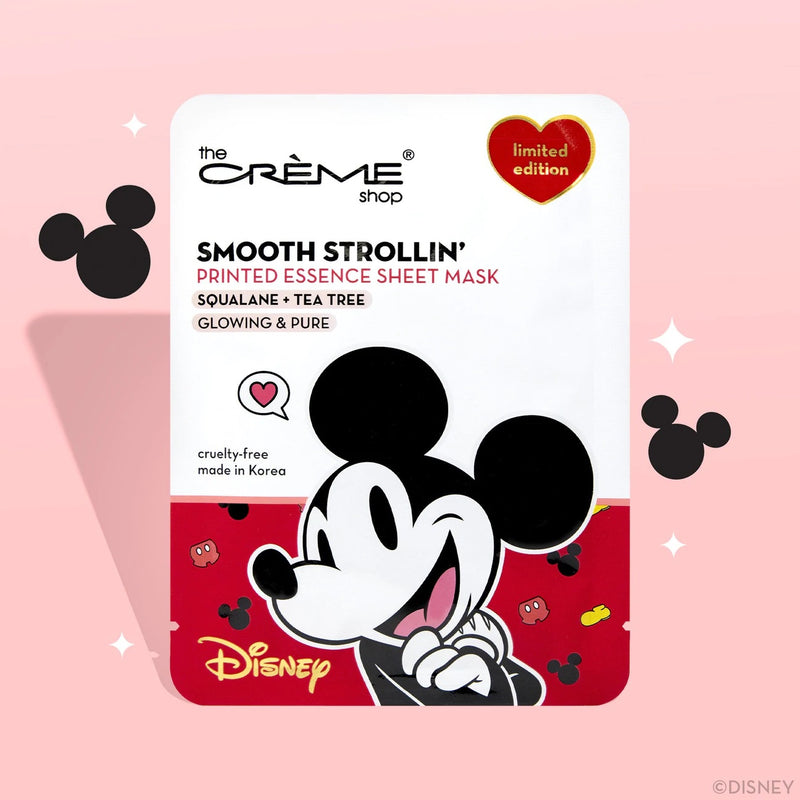 Load image into Gallery viewer, Skincare- The Crème Shop | Disney: Mickey’s Smooth Strollin’ Printed Essence Sheet Mask DPMK7362 (6pc pack,$2 each)
