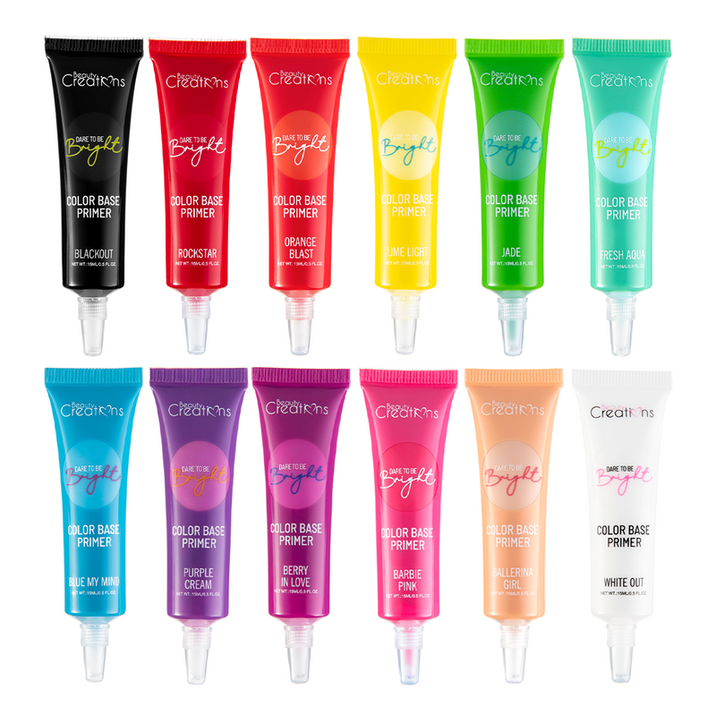 Load image into Gallery viewer, Beauty Creations Dare to be Bright COLOR BASE PRIMER  (144pc bulk, $2 each)
