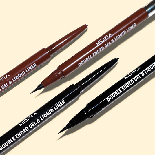 MOIRA Double Ended Gel & Liquid Liner DEL001 - BLACK (3pc bundle,$3 each)