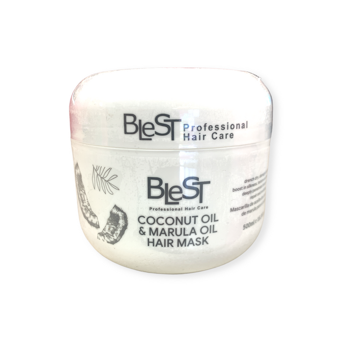 Hair- Blest Coconut Oil & Marula Oil Hair Mask (4pc bundle, $4.50 each)