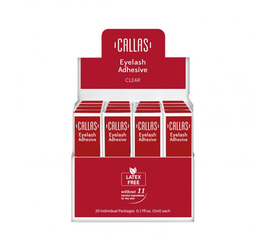 Callas Lash Adhesive - CLEAR (6pc bundle,$3 each)