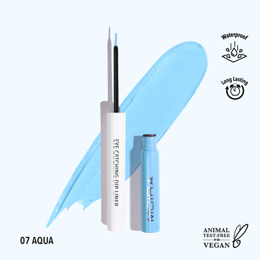 Eyes-MOIRA Eye Catching Dip Liner- Aqua ECD007 (3pc bundle, $3 each)