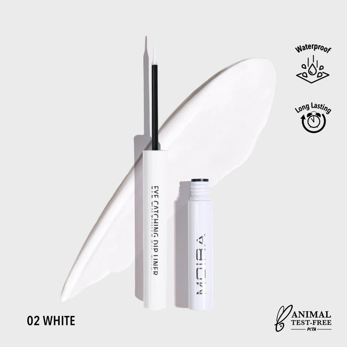 Eyes-MOIRA Eye Catching Dip Liner- White ECD002 (3pc bundle, $3 each)