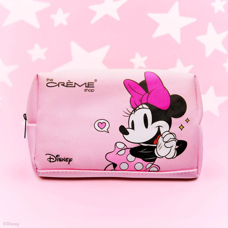 Load image into Gallery viewer, Crème Mickey &amp; Minnie Mouse Travel Pouch MUB8345- PINK (4pc, $11 each)
