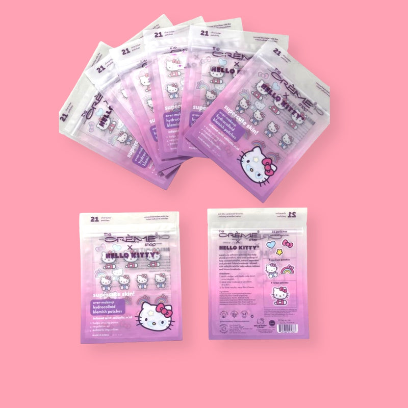 Load image into Gallery viewer, Skincare- The Creme Shop x Hello Kitty Hydrocolloid Blemish Patches HKBP9578-3 (3pc bundle,$5 each)
