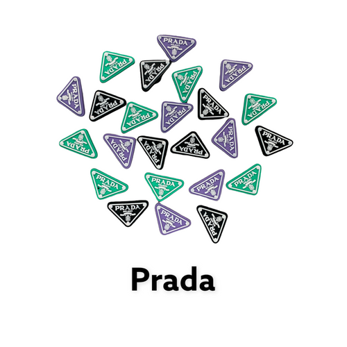 Shoe charms-Prada (24pc pack)