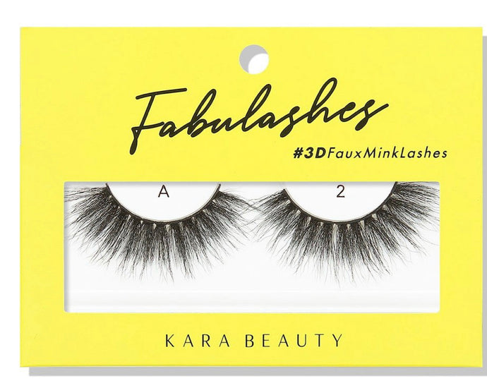 Kara Faux Mink Eyelash A002 (12pc Bulk)