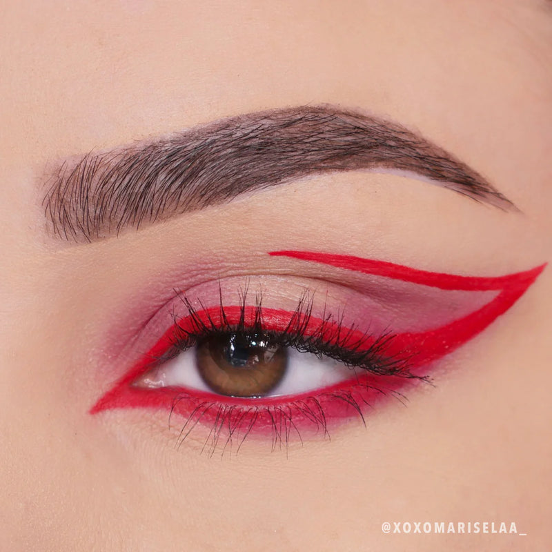 Load image into Gallery viewer, Eyes- Statement Gel Liner - Red STL012 (3pc bundle, $2.50)
