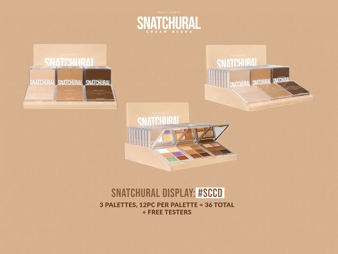 Face- Beauty Creations Snatchural Cream Blend Display SCCD (36pcs + testers)