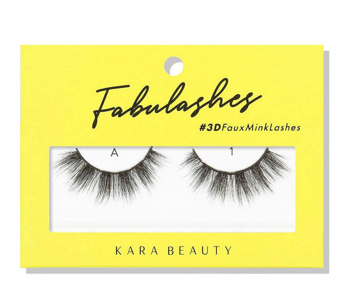 Kara Faux Mink Eyelash A001 (12pc Bulk)